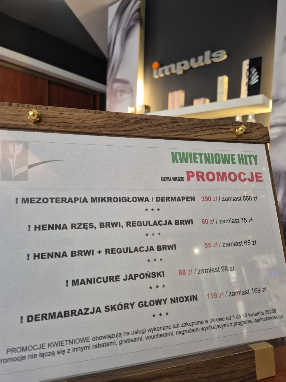 KWIETNIOWE HITY, czyli nasze PROMOCJE